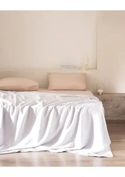 Madame Coco Ciel çift kişilik nevresim takımı - %100 pamuk saten, gri, 200x220 cm