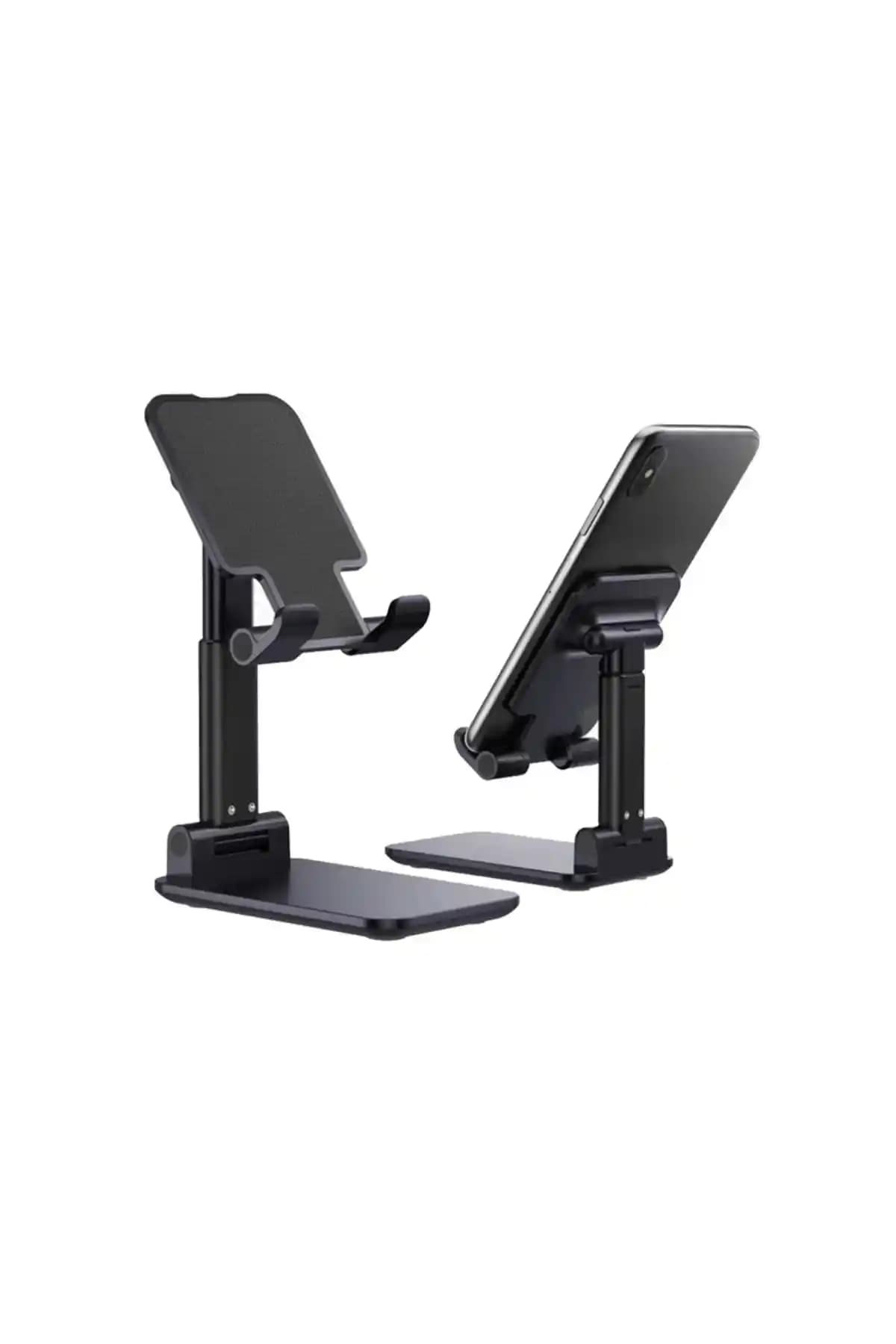 Mettzchrom Masaüstü Telefon Tutucu Stantı: Şarj Özelliği ve Esnek Konumlandırma ile Pratik