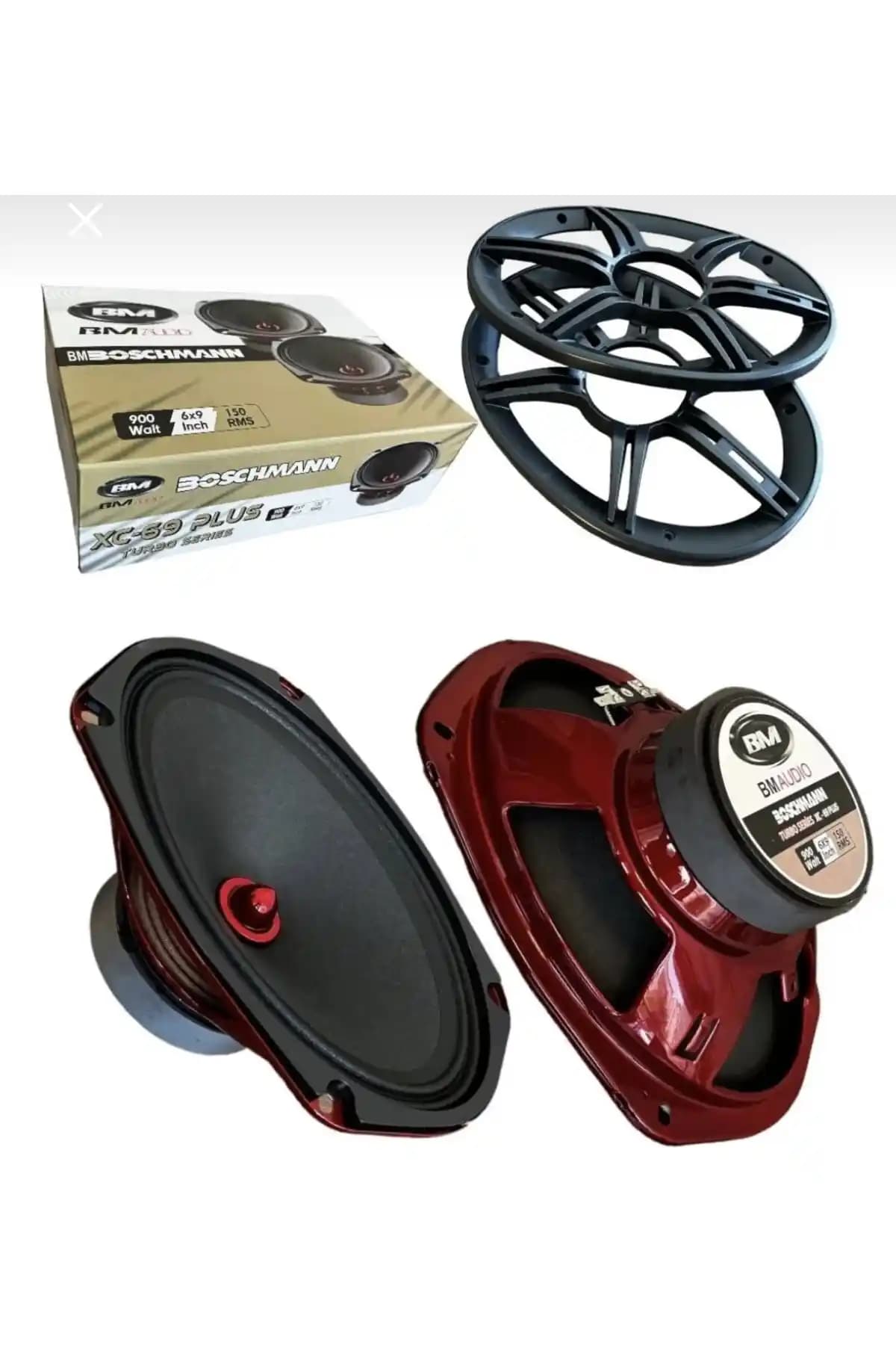 Navigo Oval Orta Frekanslı Hoparlör Takımı: 17 cm, 900 W Güç, TR Menşei