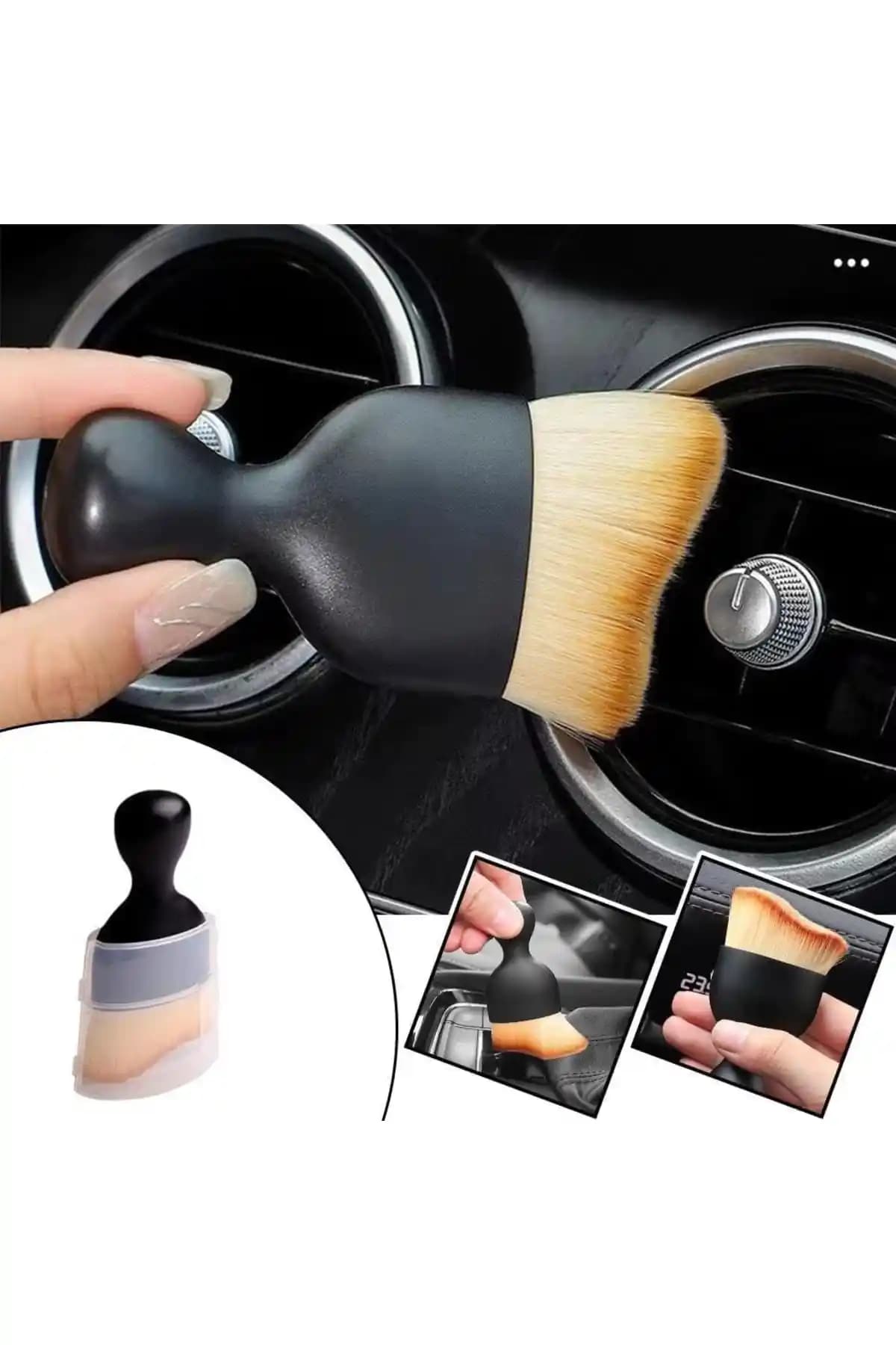 Oto İç Temizlik Fırçası: Ultra Yüksek Kıllı, Kompakt, Yıkanabilir ve Dar Alanlarda Etkili