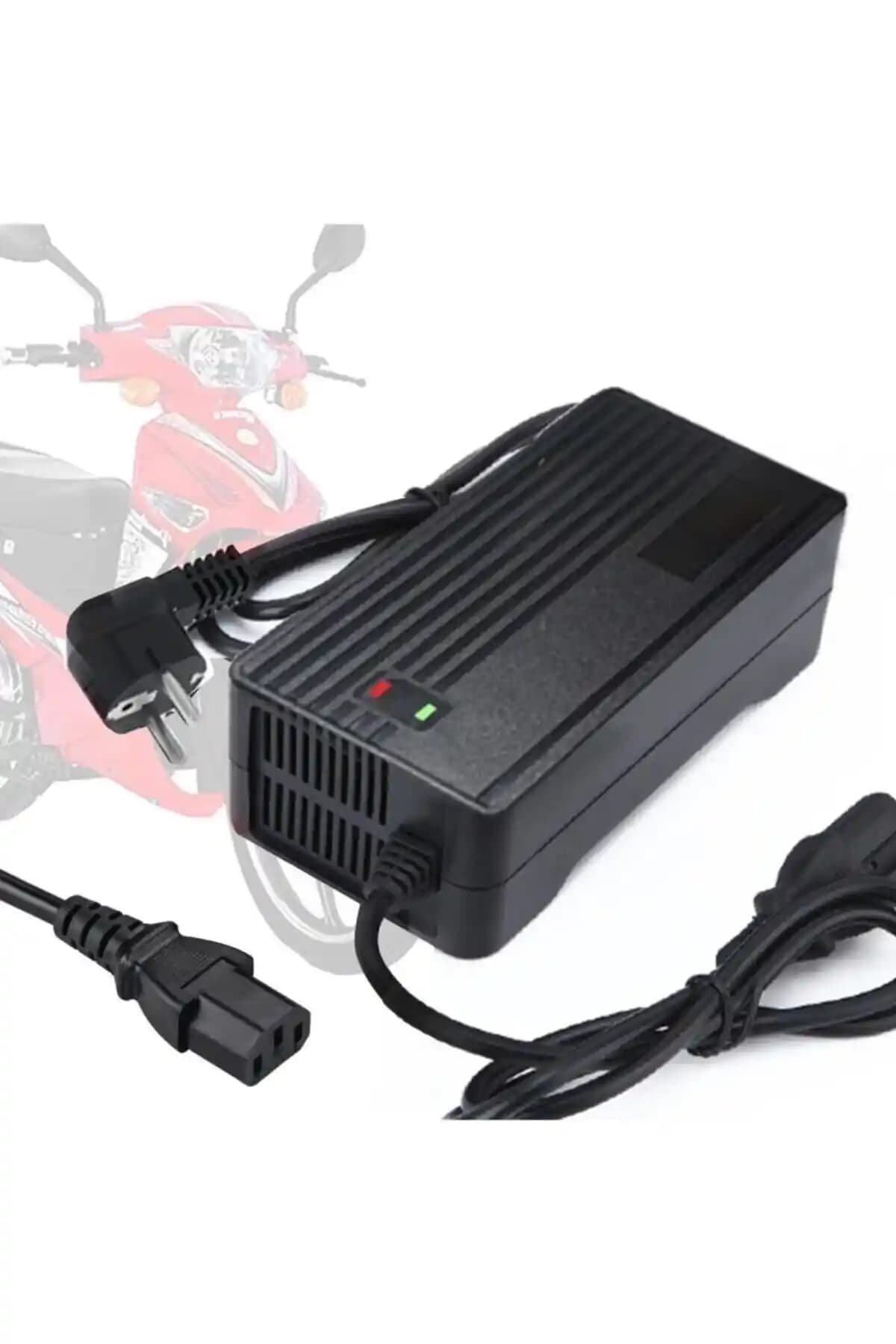 POLAXTOR MZ-515: 48V DC 20A Korumalı Fanlı Şarj Cihazı Elektrikli Bisikletler İçin