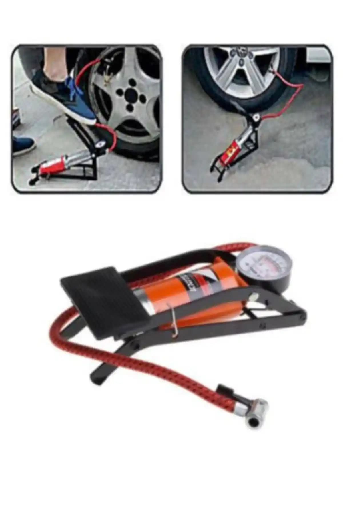 Sebura Ayak Hava Pompası: Evrensel uyumlu, hafif ve taşınabilir lastik şişirme çözümü