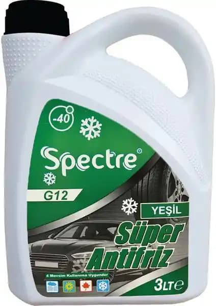 Spectre G12 Organik Antifriz ile Donma ve Aşırı Isınmayı Dengeleyin, Radyatör Ömrünü Uzatın
