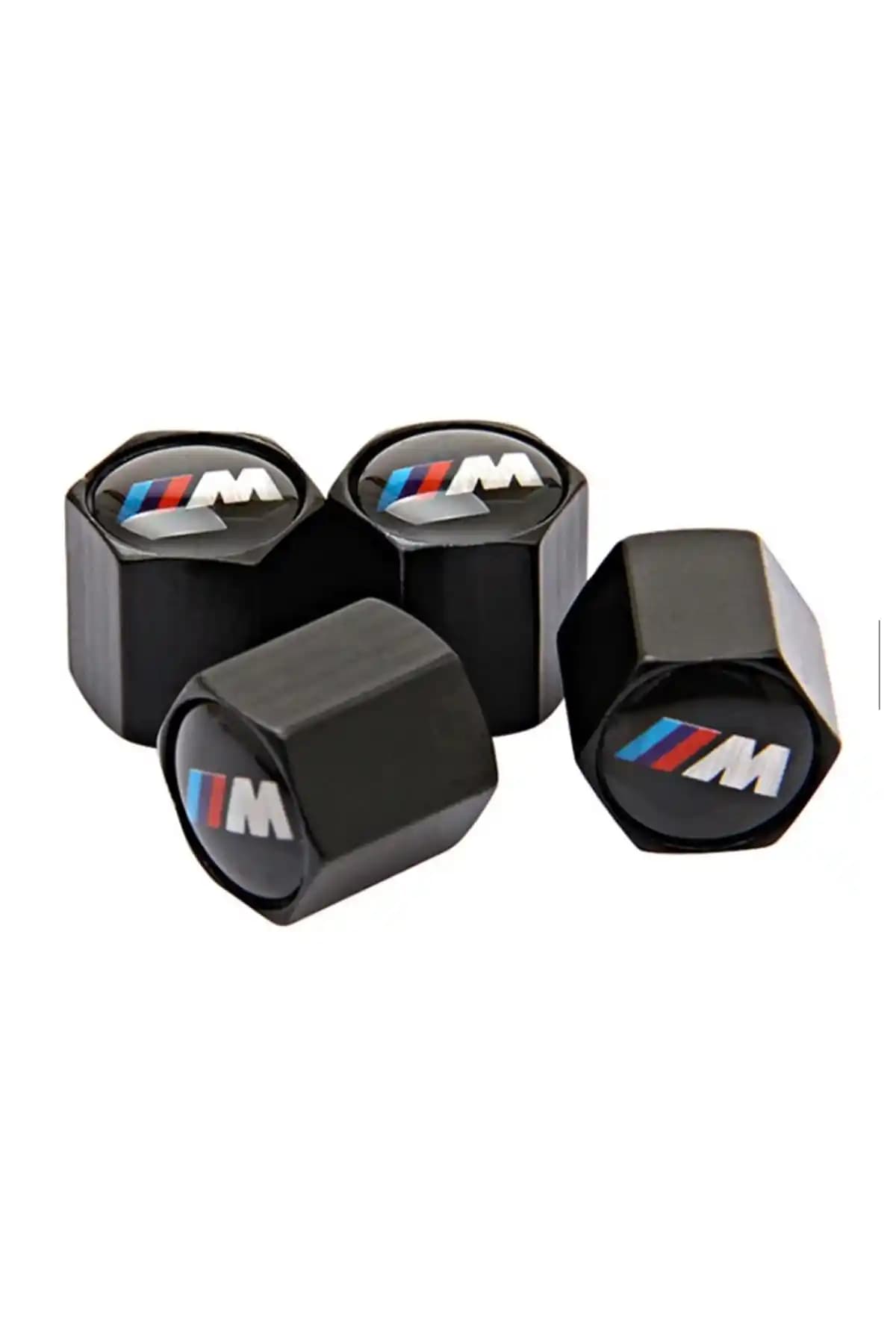 ZeuZ BMW Alüminyum Sibop Kapağı Seti – Siyah, Dayanıklı ve İthal Ürün Özellikleriyle