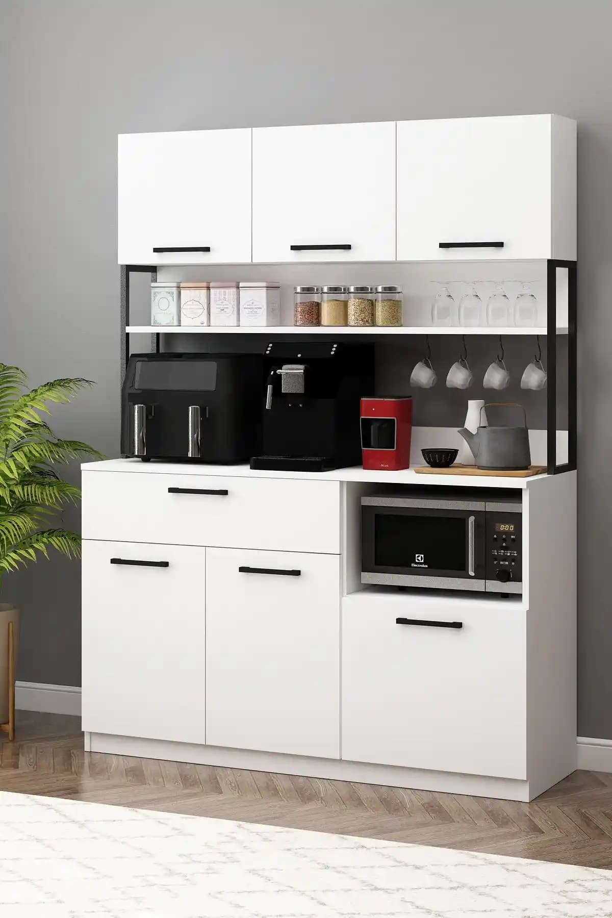 Avmpark Ervin Çok Amaçlı E3 ve Tiba Beyaz Airfry Dolaplarının Karşılaştırması