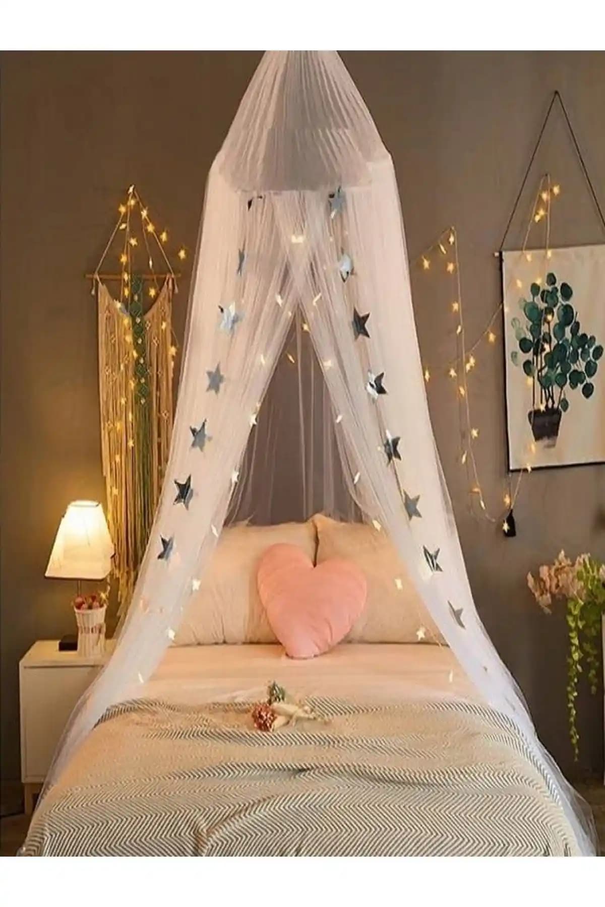 AYTÜL Çift Kişilik Sineklik ve Cibinlik Seti Geniş Alanlar İçin Fonksiyonel ve Estetik