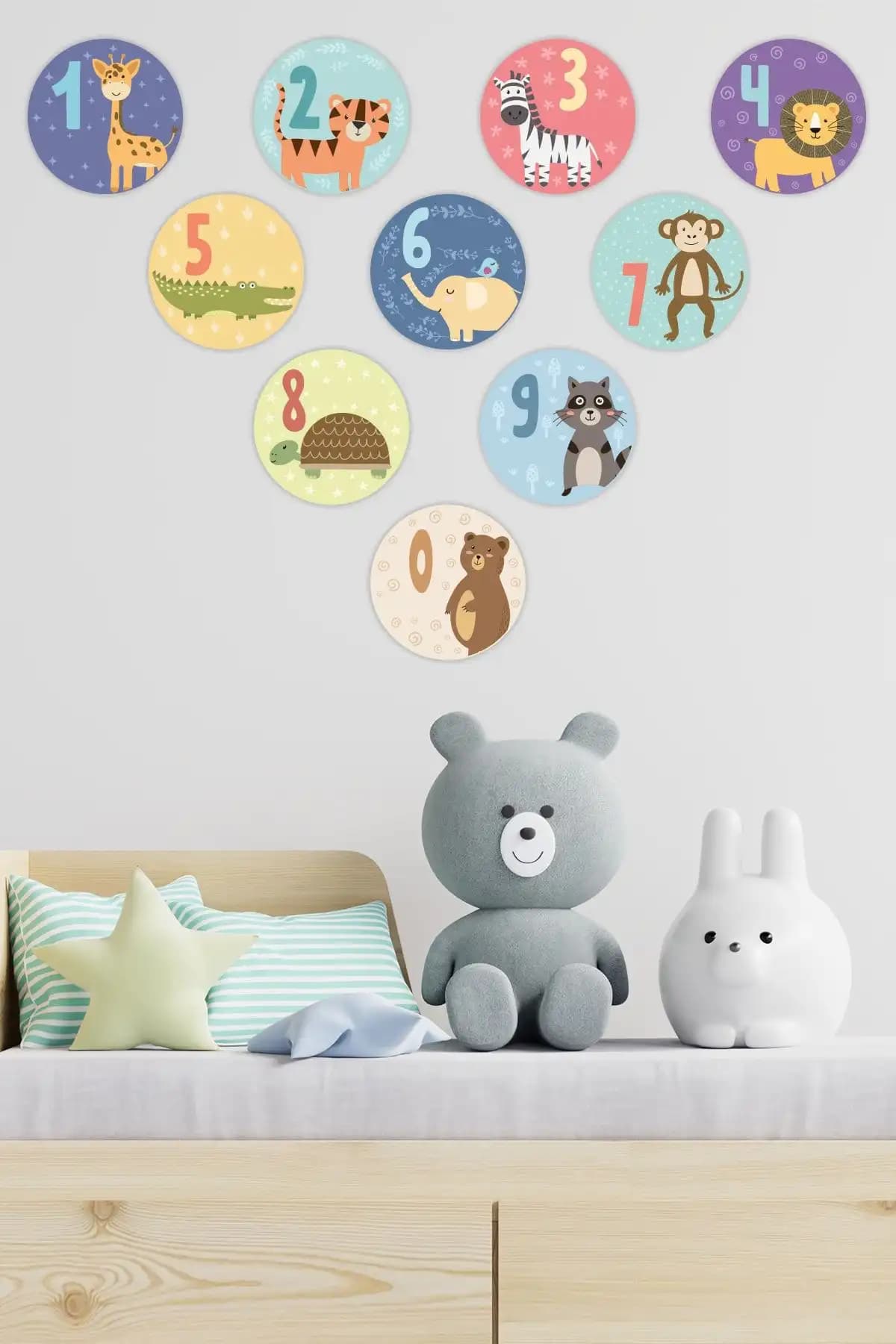 Çocuk Odası İçin Popüler Stickerlar Karşılaştırması: Dünya Haritası ve Sevimli Hayvanlar 2