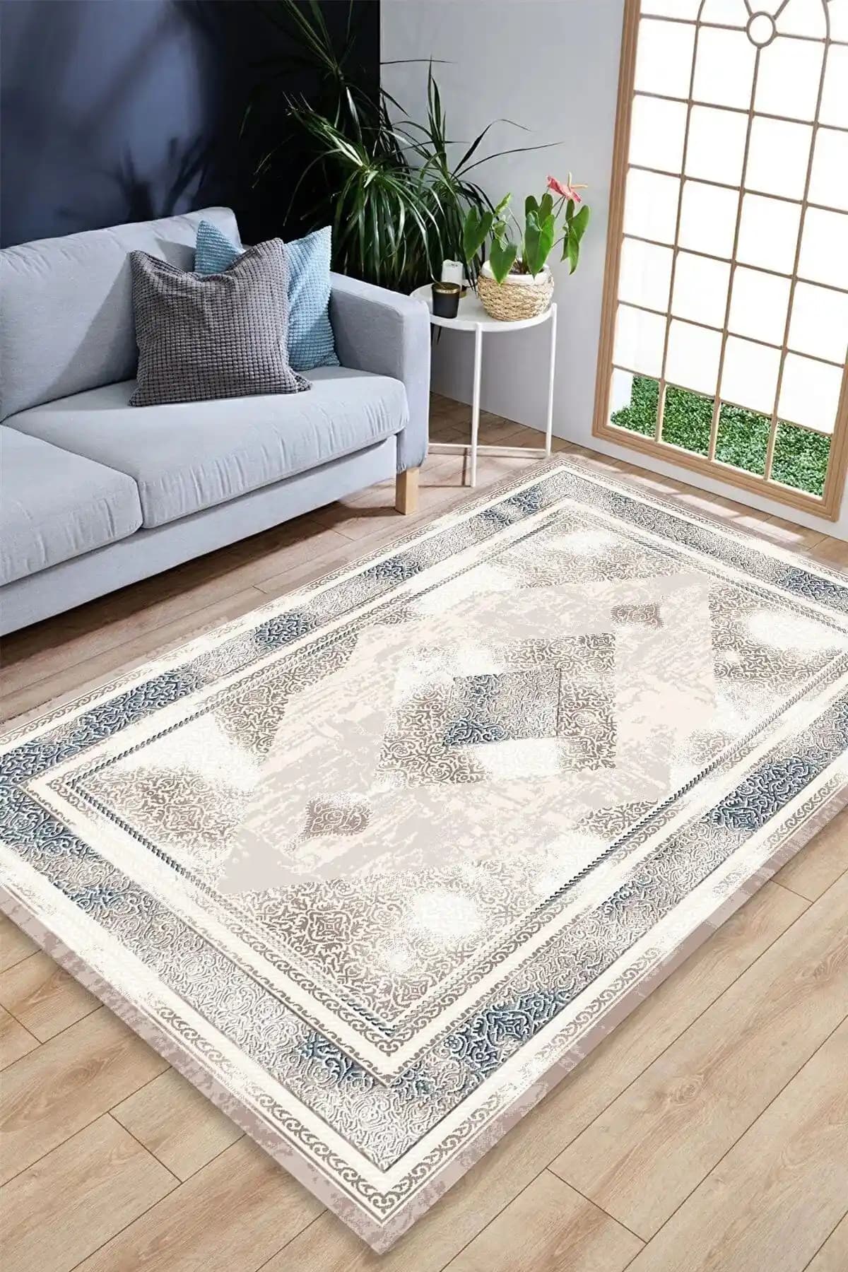 Coperta Home 6m² Süngerli Lastikli Halı Örtüsü: Estetik ve Fonksiyonellik Bir Arada