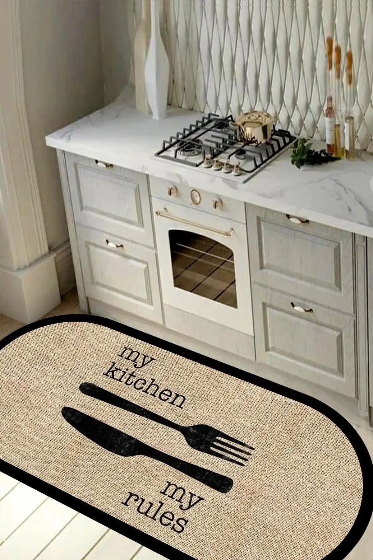 Decomia Home Dijital Baskılı Kaymaz Jüt Görünümlü Mutfak Halıları Karşılaştırması ve Özellikleri