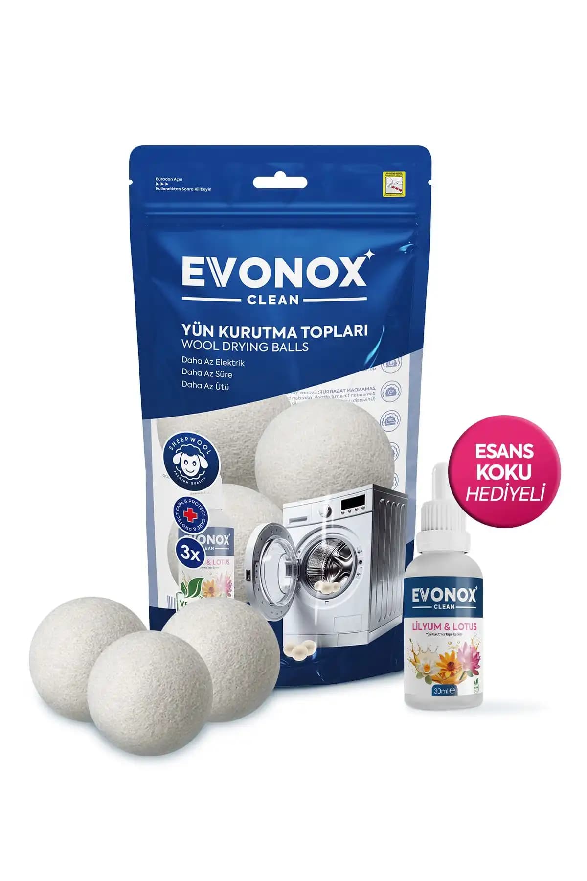 Dream Plus Ecoball ve Evonox Clean Karşılaştırması: Hangi Yün Kurutma Topu Daha Etkili 2
