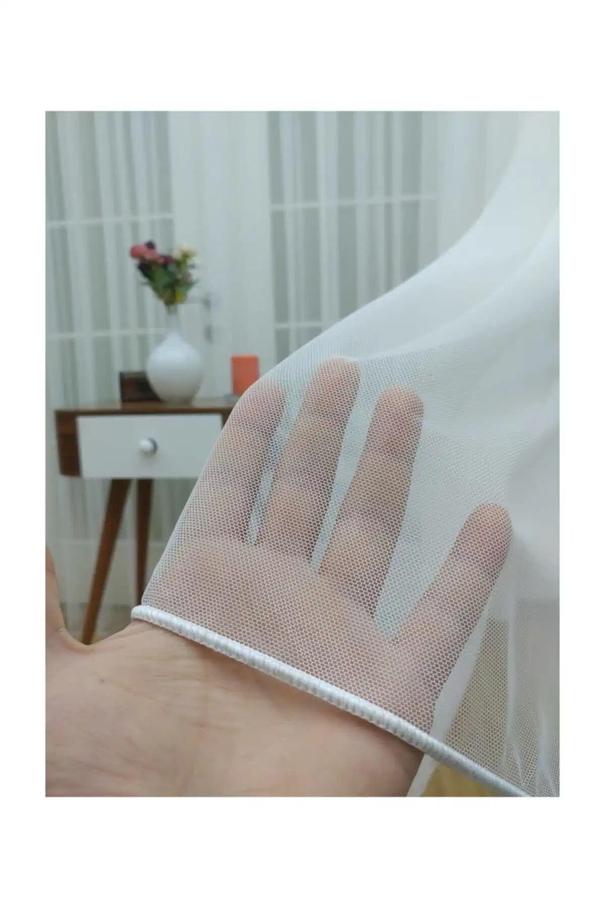 Esse Home Gri Tül ve FİENS Gümüş Fantazi Tül Perde Karşılaştırması 1