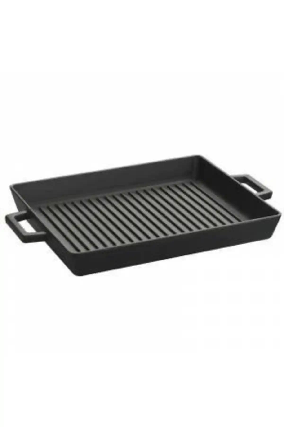 Lava Orijinal Demir Döküm Izgara Tava 26x32 cm dayanıklı ve yüksek performanslı mutfak ürünü