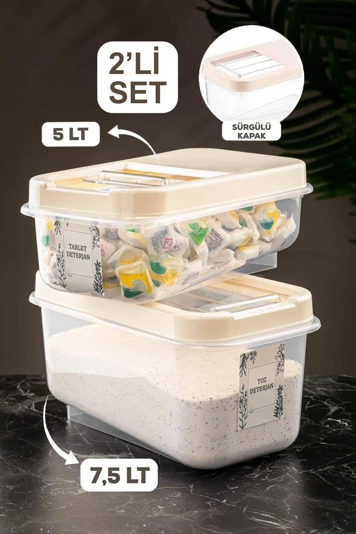 Meleni Home Kayar Kapaklı Deterjan Saklama Kabı Karşılaştırması ve Kullanım İpuçları 2