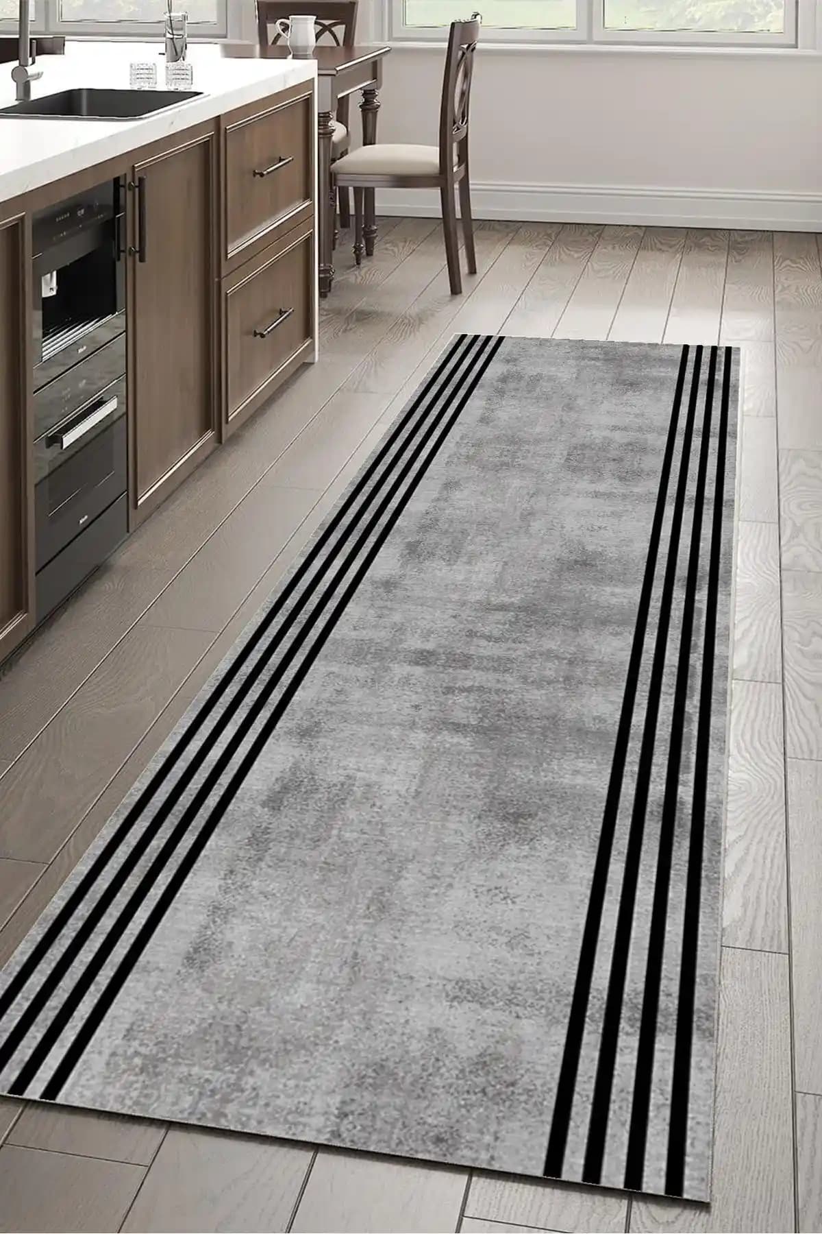 Modern Dijital Baskılı Kaymaz Taban Yıkanabilir Halı ile Ev Dekorasyonunu Yenileyin