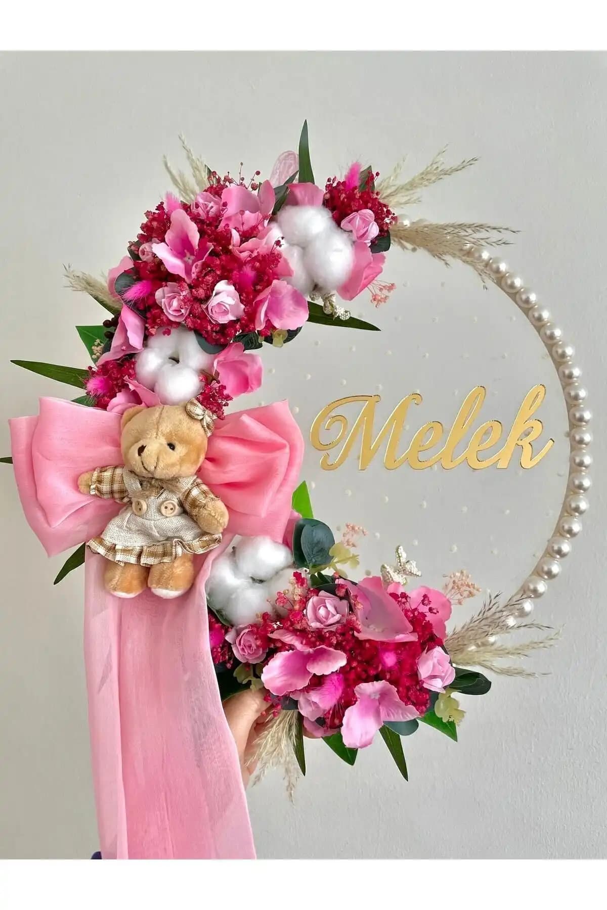 Moshi Design Bebek Kapı Süsü: Şık ve Dayanıklı Ahşap Dekoratif Ürünler