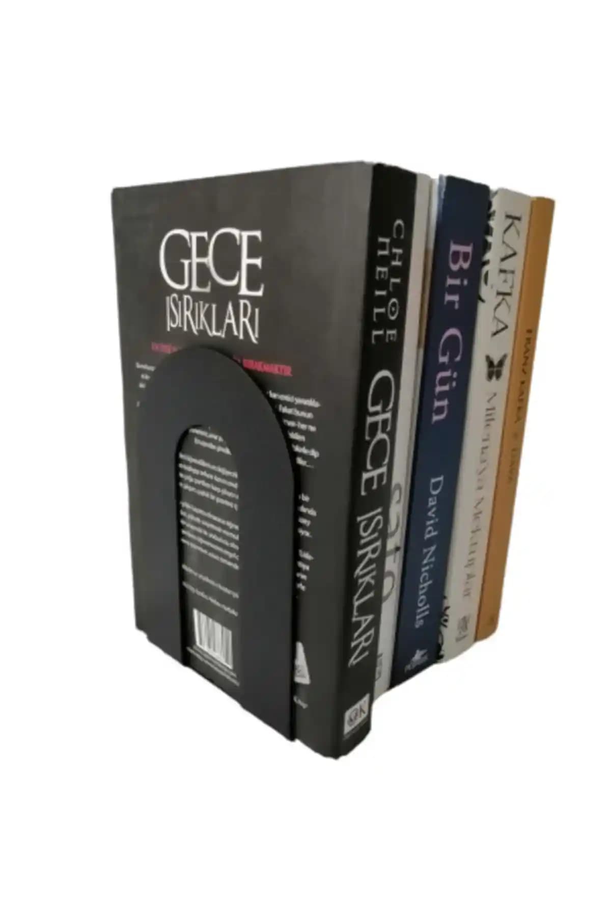 Risingmaber Dekoratif Metal Kitap Tutucu Modern ve Klasik Tasarım İle Şık Bir Seçenek