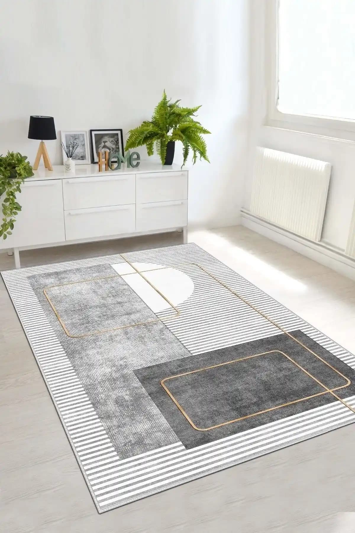 West Home Dijital Baskılı Yıkanabilir Halı: Modern ve Estetik Çözüm