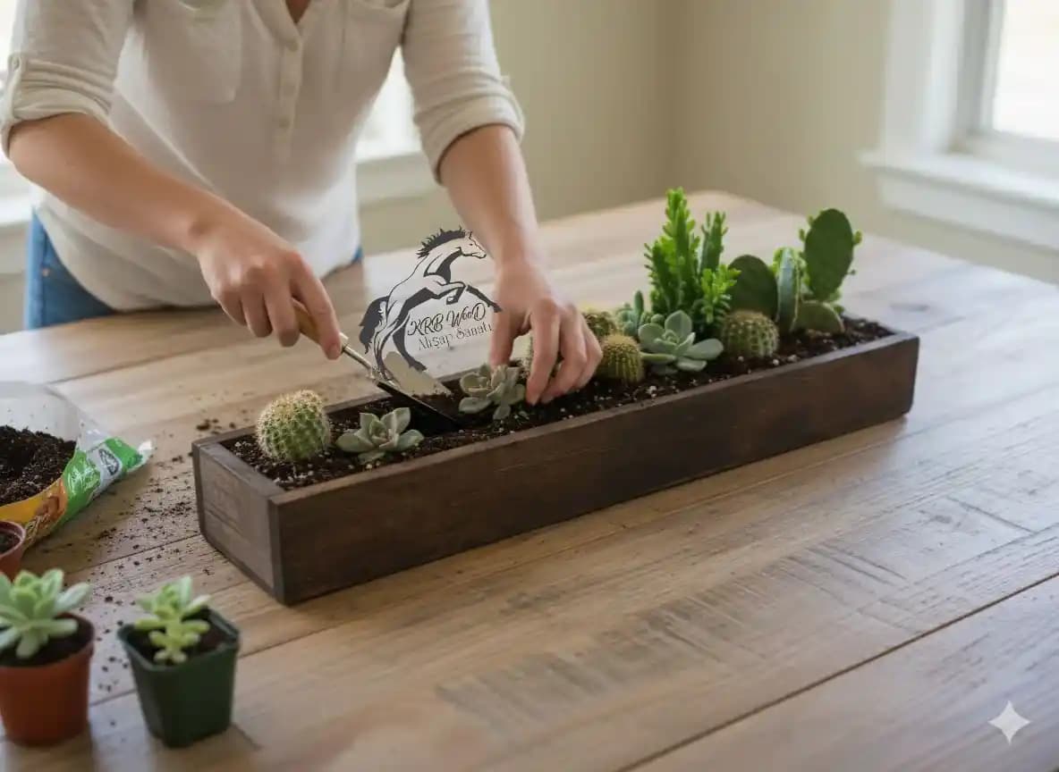 Ahşap Kaktüs Saksısı: Doğal ve Estetik Bir Seçenekle Bitki Dekorasyonunu Geliştirin