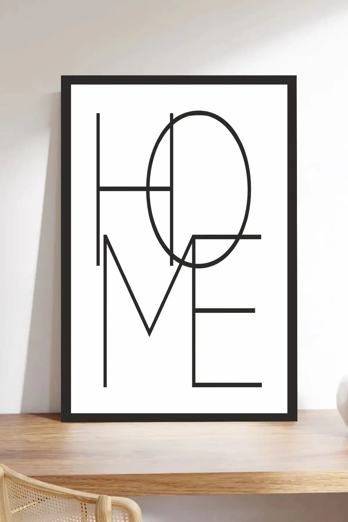 Cadran Home MDF Ahşap Çerçevesiz Modern Duvar Tablosu Dekoratif Tasarım