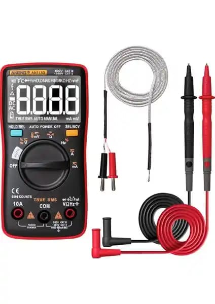 ANENG AN113D Dijital Multimetre: Çok Fonksiyonlu Elektronik ve Elektrik Ölçüm Cihazı