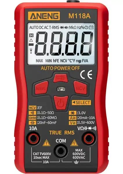 ANENG M118A ve SZ02 Karşılaştırması: Hangi Dijital Multimetre İhtiyaçlarınıza Uygun