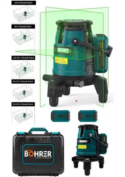 Böhrer Çok Hatlı Lazer Hizalama Cihazı: Yüksek Hassasiyet ve Dayanıklılık Sağlayan Profesyonel Çözüm