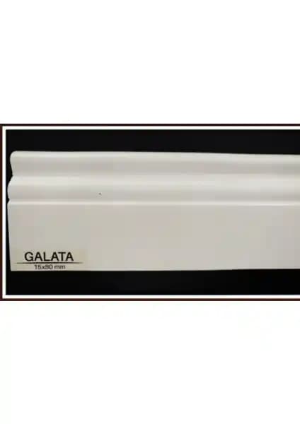 İstanbul 8 cm Lake Saten Beyaz PVC Kaplama Süpürgelik B8 Galata Modeli Detayları