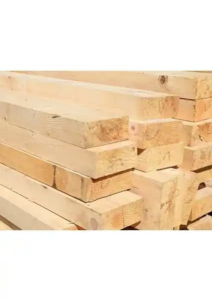 Pakçam Kereste 5X10X250 cm Silinmiş Doğal Ahşap Malzeme İnşaat ve Mobilya İçin