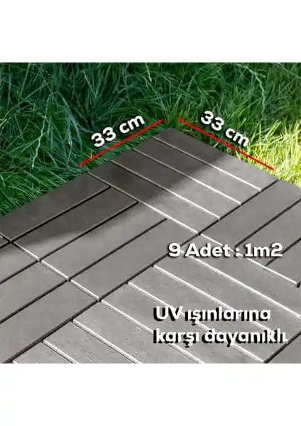 Porsima 1177 Bahçe Balkon Teras Zemin Paspası: Dayanıklı ve Estetik Çözüm