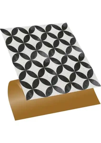 Retro Desenli PVC Karo İç Mekan Dekorasyonu İçin Estetik ve Pratik Çözüm
