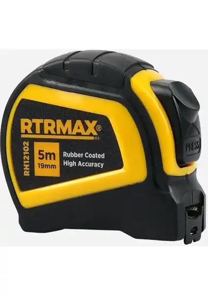 RTRMAX RH12105 Şerit Metre Profesyonel Kullanım İçin Yüksek Doğruluk ve Dayanıklılık Sağlar