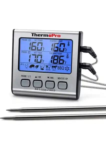 ThermoPro Çift Problu Dijital Gıda Termometresi: Hassas ve Güvenilir Mutfak Ölçüm Aracı