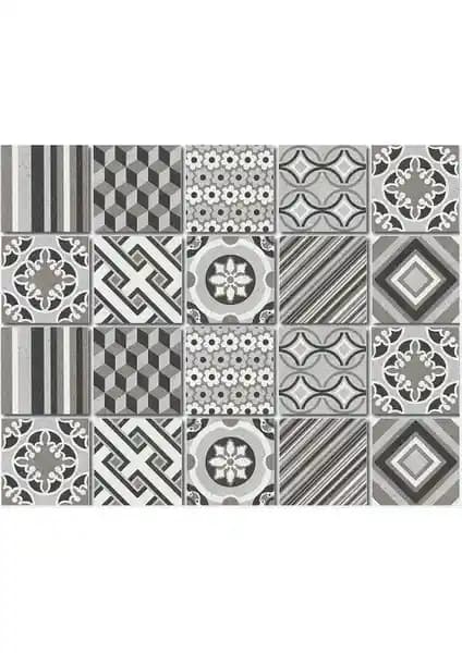 Tink Kendinden Yapışkanlı Fas3 Desenli PVC Karo ile Kolay ve Dayanıklı Zemin Dekorasyonu