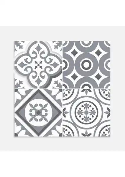 Tink Kendinden Yapışkanlı Geometrik PVC Karo 30x30 cm Modern ve Kolay Uygulama Çözümü