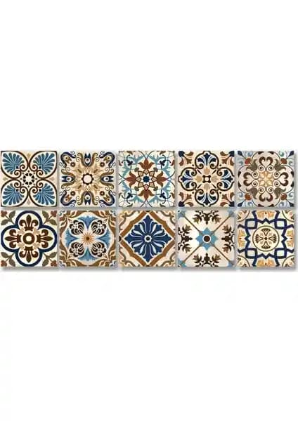 Tink Kendinden Yapışkanlı Karma Fas Desenli PVC Karo ile Modern ve Pratik Dekorasyon Çözümü