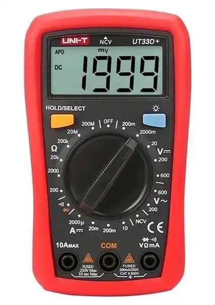 Uni-T UT 33D+ Dijital Elektrik Ölçü Aleti Güçlü ve Güvenilir Performans Sunar