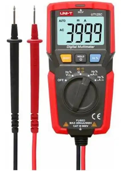 UNI-T UT125C Cep Tipi Dijital Multimetre Güvenilir ve Çok Yönlü Elektrik Ölçüm Cihazı