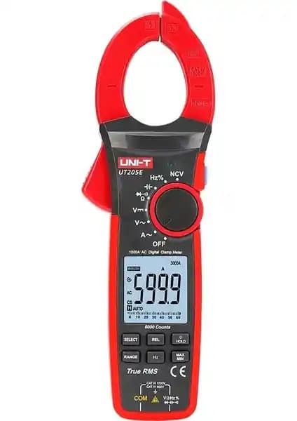Uni-T UT205E 1000A Gerçek RMS Dijital Pensampermetre: Güç ve Güvenilirlik Sunan Profesyonel Ölçüm Cihazı
