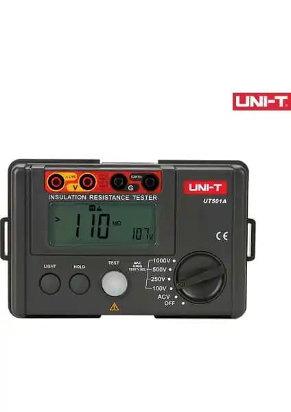 Uni-T UT501A İzolasyon Direnç Ölçer: Güvenilir ve Hassas Elektrik Test Cihazı