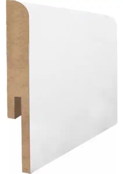 Verissimo Tina Beyaz Lake PVC Kaplı Süpürgelik 10 cm Estetik ve Dayanıklı Çözüm