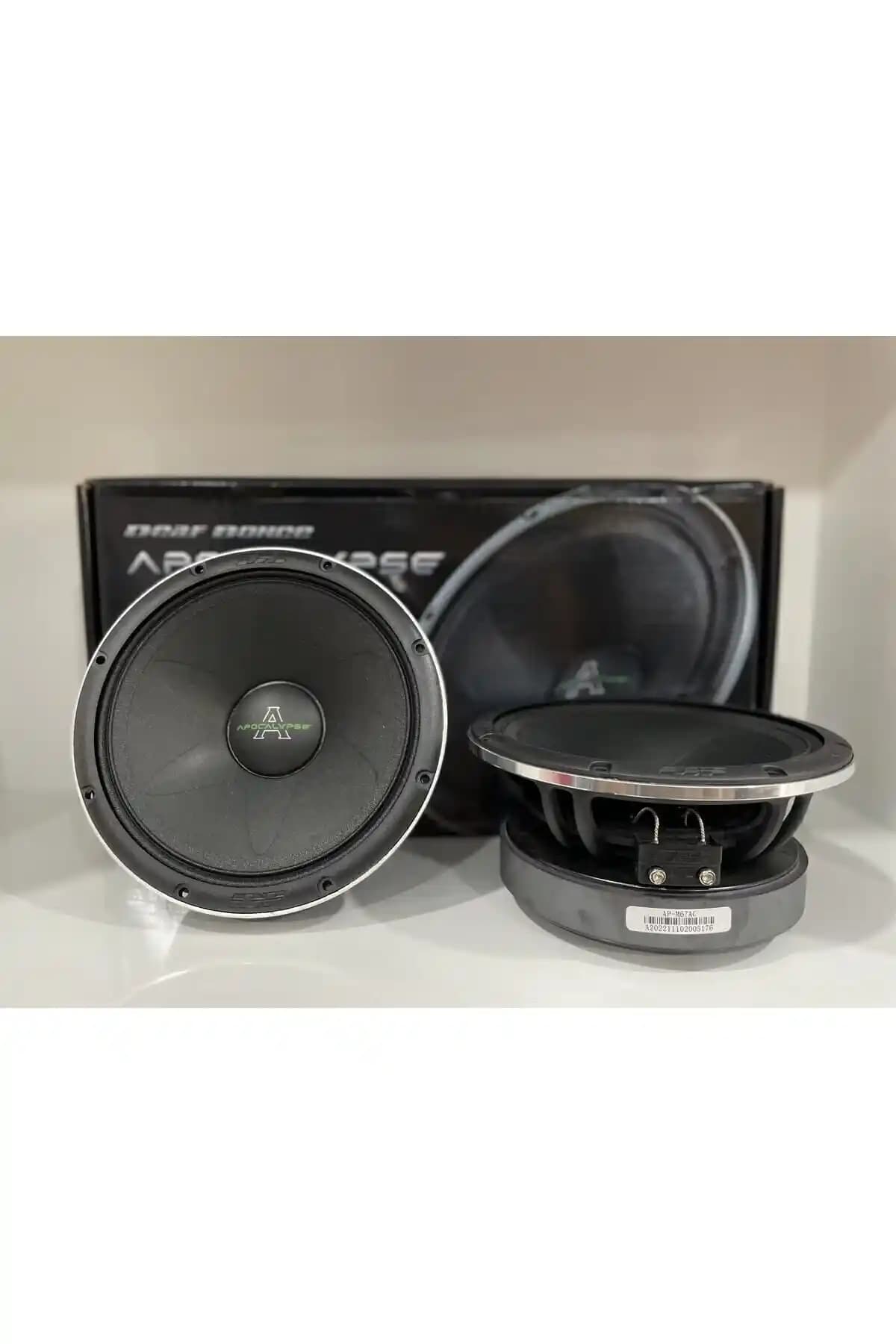 APOCALYPSE Ap-m61ac Arnold 16 cm Midrange Hoparlör 180 RMS 360 Watt Güç Kapasiteli