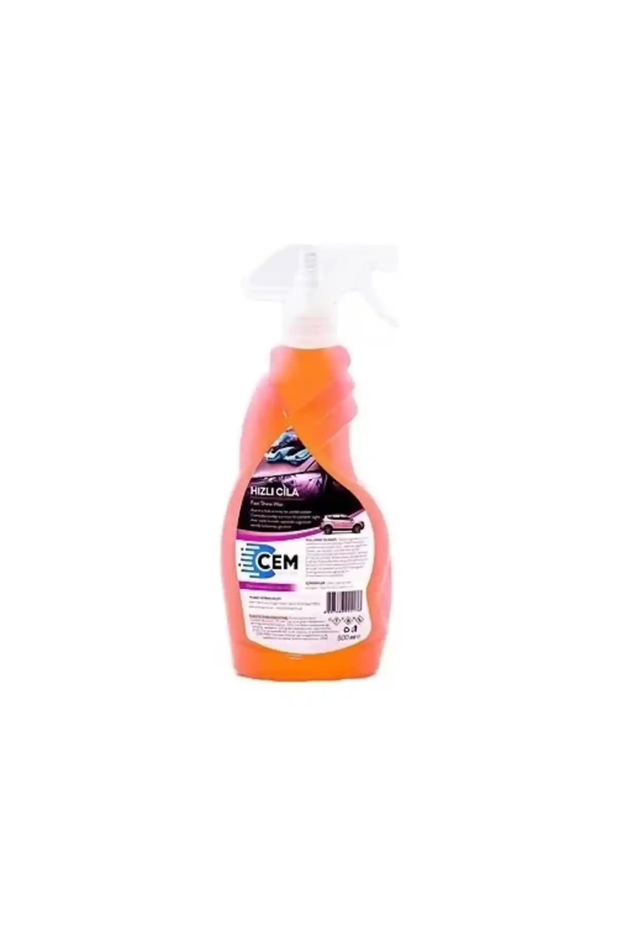 Cem Car Care Hızlı Cila 500 ml ile Araç Boya Yüzeyinde Etkili Koruma ve Parlaklık