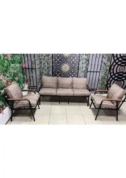 Dekoroom 3+1+1 Zen Bahçe Takımı ve Süngerli Metal Çay Seti Özellik ve Kullanıcı Yorumları