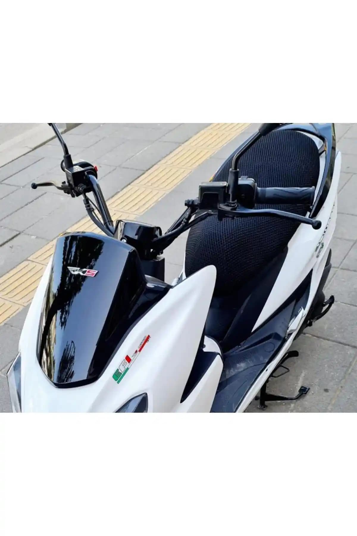 DURANMOTOR Rks New Light 125 için Çift Katmanlı 3D File Sele Koltuk Kılıfı