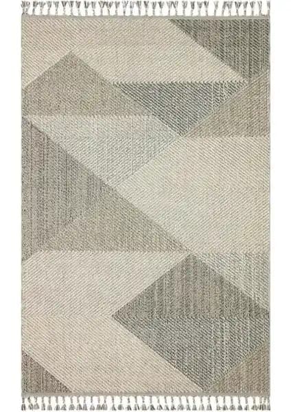 Eko Halı Soho Sh 08 Grey Multy: Modern Tasarımlı İnce ve Antibakteriyel Halı Seçeneği