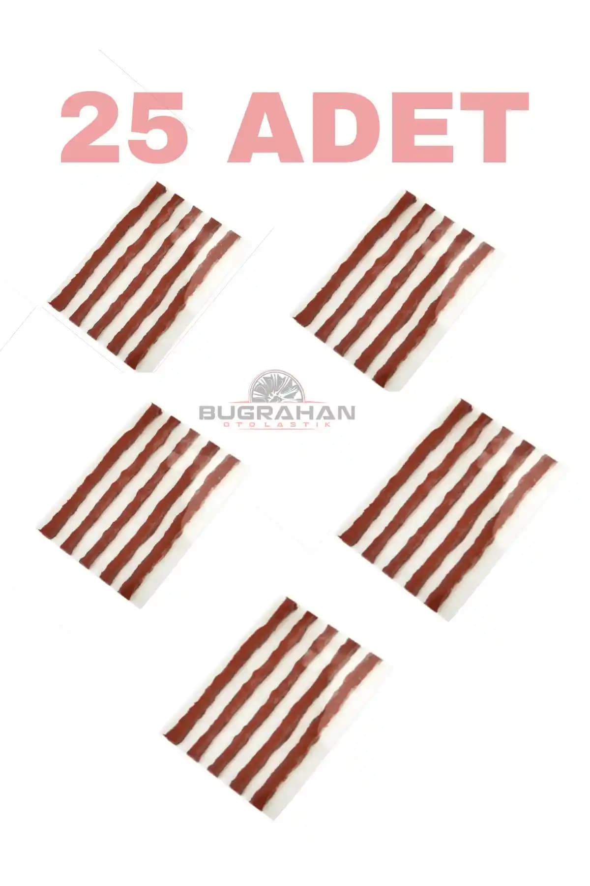 Genel Markalar Lastik Tamir Fitili 10 cm 25'li Paket - Dayanıklı ve Pratik Çözüm