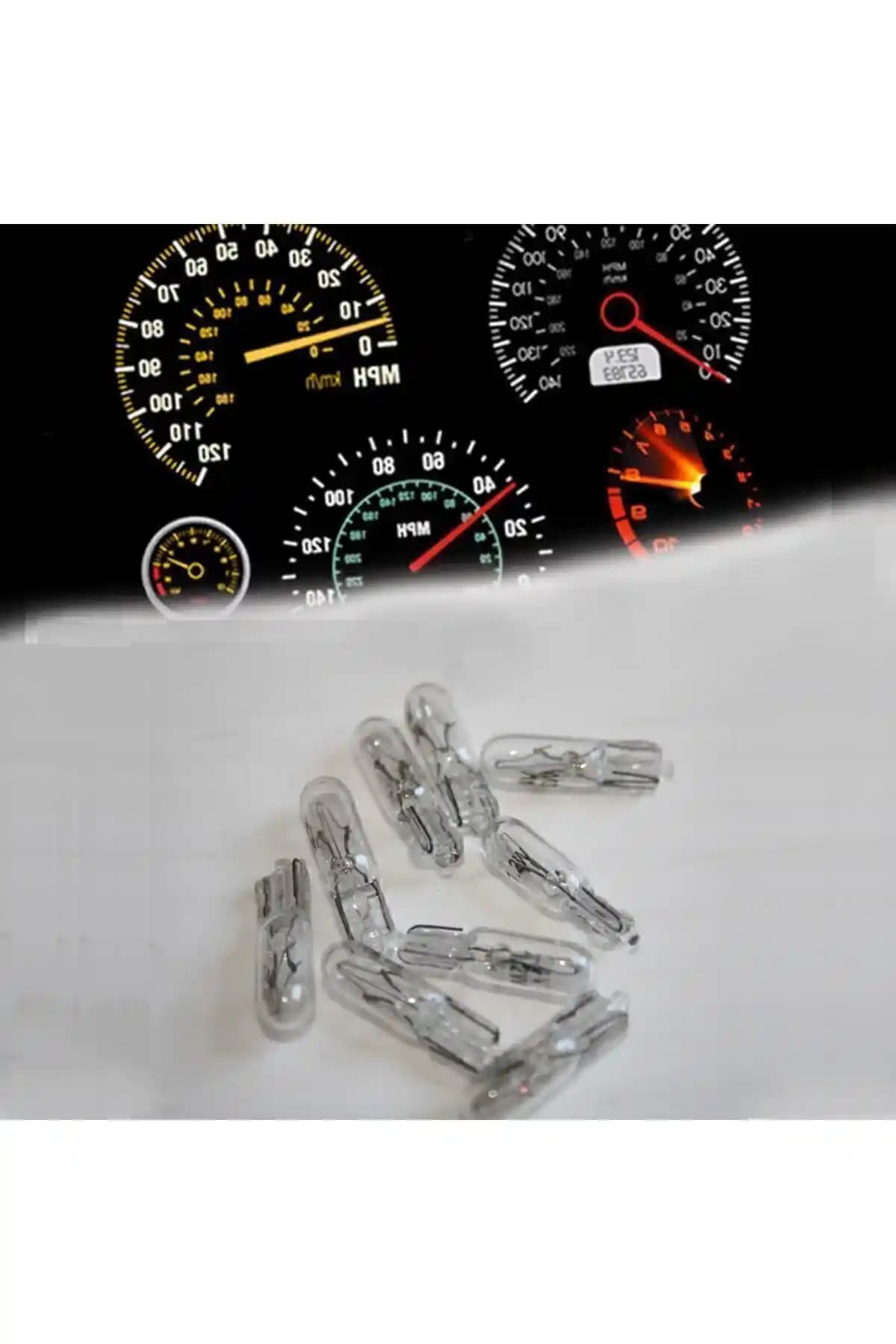 İncirOTO 12v T5 1.2w Küçük Dipsiz Gösterge Ampulü: Dayanıklı ve Enerji Verimli Çözüm