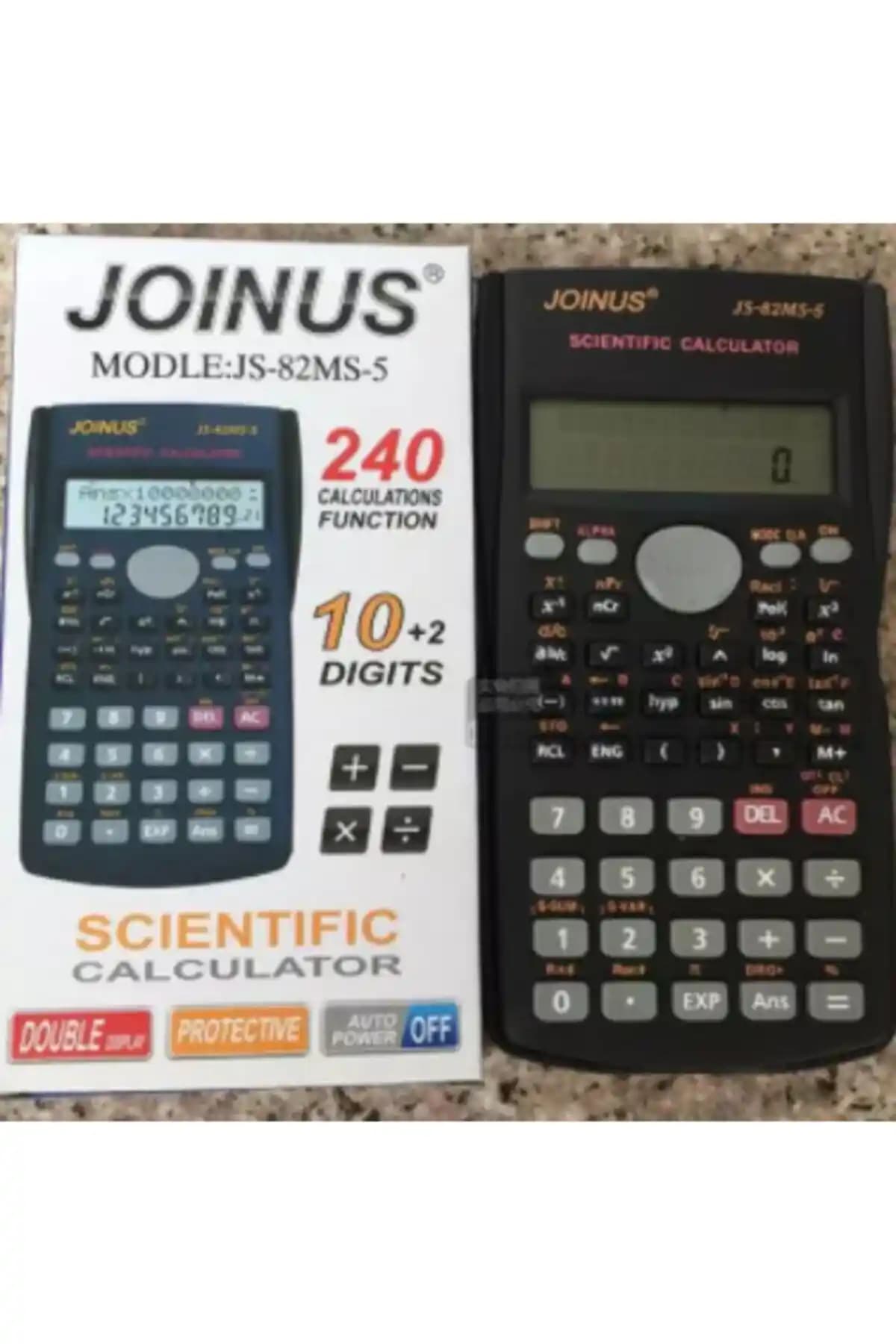 Join Us Joinus-js 82ms-a Bilimsel Hesap Makinesi: Geniş Ekran ve Gelişmiş Fonksiyonlar