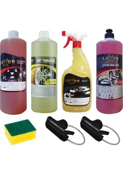 Luxor Kimya Oto Bakım Seti: Araç Temizliği ve Bakımı İçin Kapsamlı Çözüm
