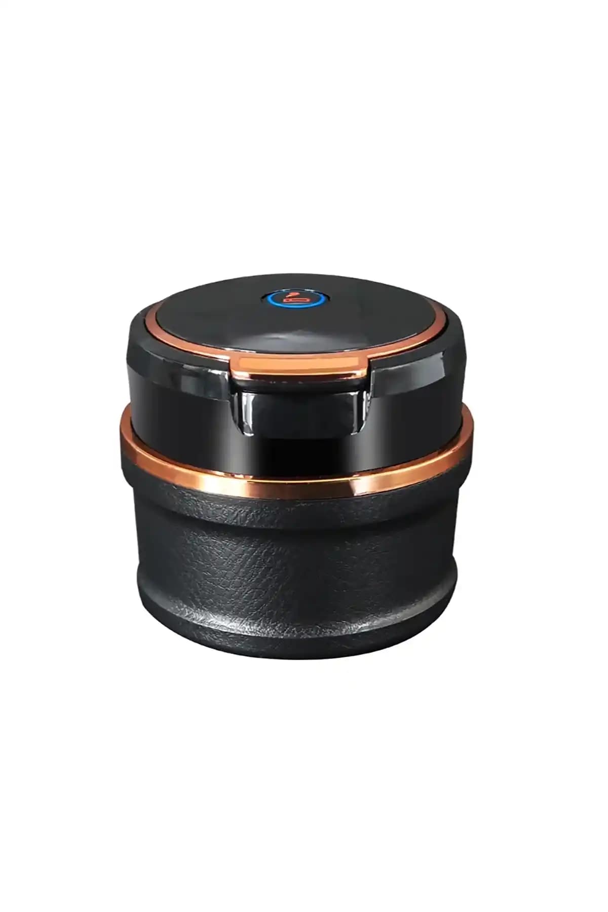 Mega Oto Market Araç İçi Mavi Işıklı Porselen Küllük ve Fonksiyonel Tasarımı